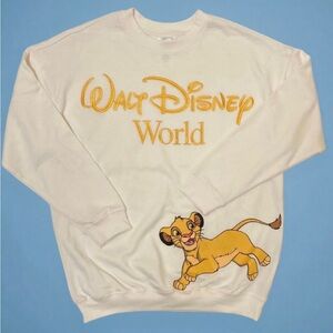 Disney Parks Walt Disney World Lion King Simba & Nala Crewneck